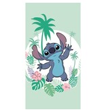 Disney Lilo & Stitch Serviette de plage Tropical - 70 x 140 cm - Coton