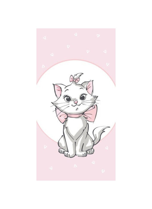 Disney Aristocats Beach towel Marie Cat 70 x 140 cm Cotton