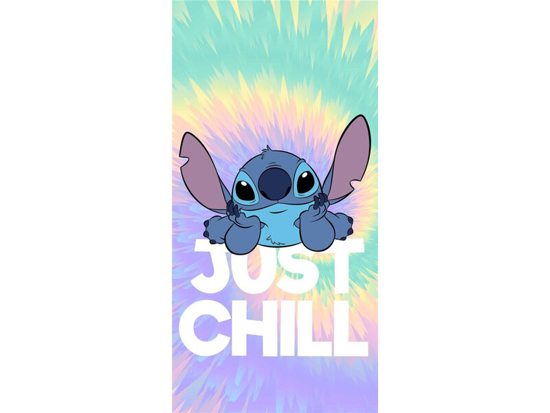Disney Lilo & Stitch Strandtuch Just Chill – 90 x 170 cm – Baumwolle