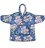 Disney Lilo & Stitch Couverture polaire à capuche, Angel & Stitch - Enfant (Taille unique) - Polyester