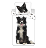 Animal Pictures Housse de couette Border Collie - Simple - 140 x 200 cm - Coton