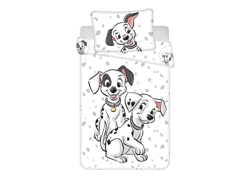Disney 101 Dalmatiërs BABY Dekbedovertrek, Spots - 135 x 100 cm - Katoen