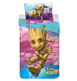 Groot Duvet cover Flora Colossus - Single - 140 x 200 cm - Cotton