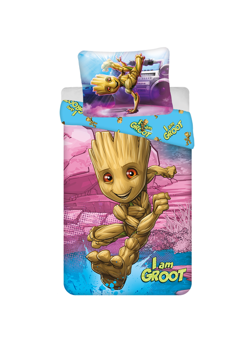 Groot Dekbedovertrek Flora Colossus 140 x 200 + 70 x 90 Katoen