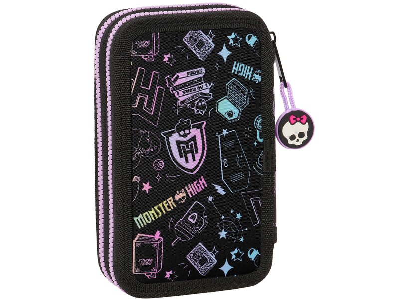 Monster High Filled Pouch, Fantastic - 28 pcs. - 19.5 x 12.5 x 4 cm - Polyester