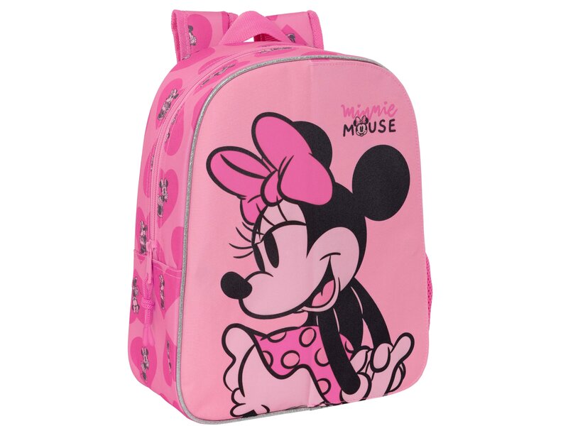 Disney Minnie Mouse Backpack, Loving - 34 x 26 x 11 cm - Polyester