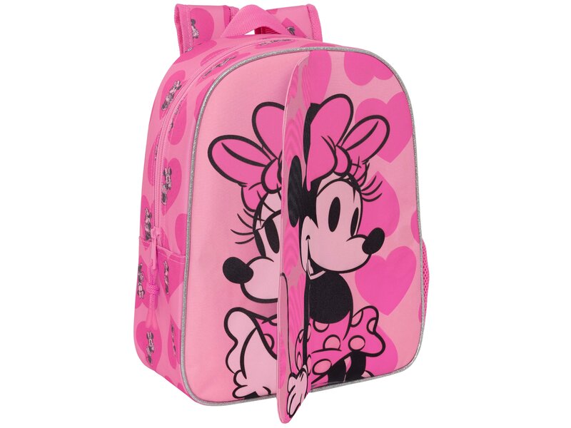 Disney Minnie Mouse Backpack, Loving - 34 x 26 x 11 cm - Polyester