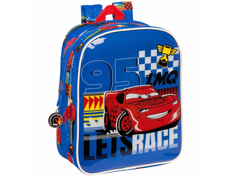 Disney Cars Peuterrugzak, Race Ready - 27 x 22 x 10 cm - Polyester