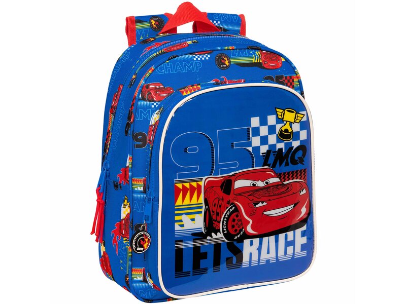 Disney Cars Backpack, Race Ready - 34 x 26 x 11 cm - Polyester