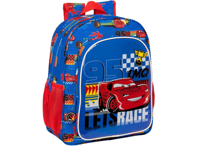 Disney Cars Backpack, Race Ready - 38 x 32 x 12 cm - Polyester