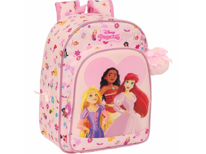 Disney Princess Rucksack, Sommerabenteuer – 34 x 26 x 11 cm – Polyester