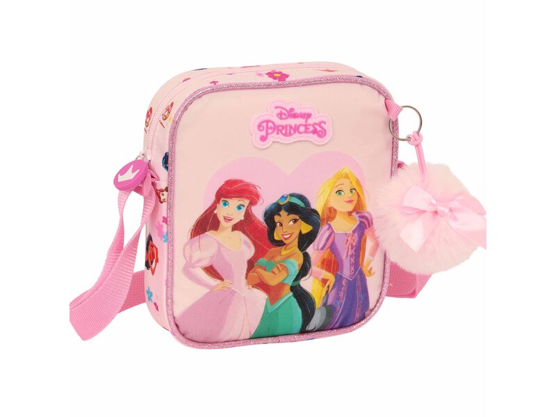 Disney Princess Mini Shoulder Bag, Summer Adventures - 18 x 16 x 4 cm - Polyester