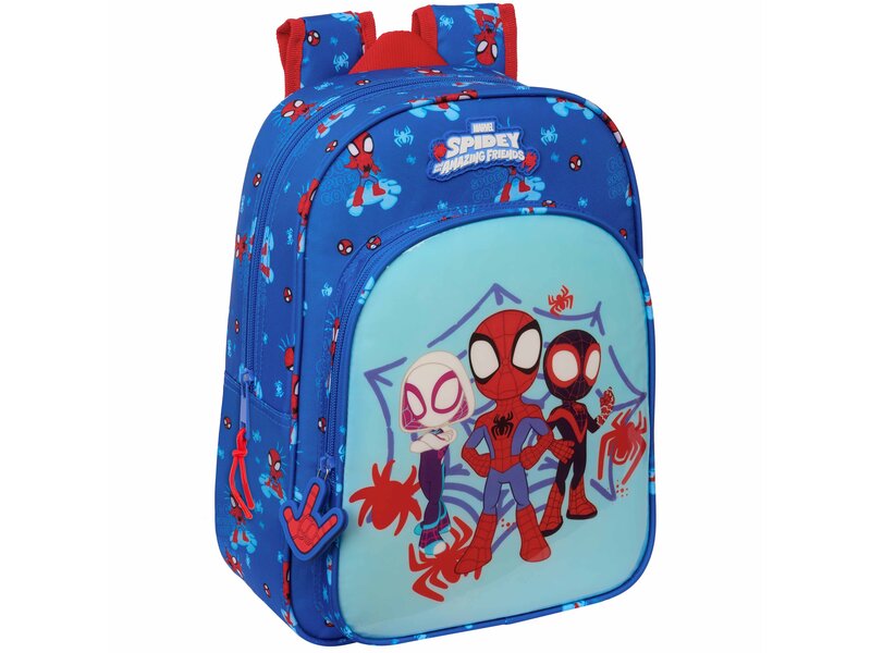 Marvel Backpack, Spidey - 34 x 26 x 11 cm - Polyester