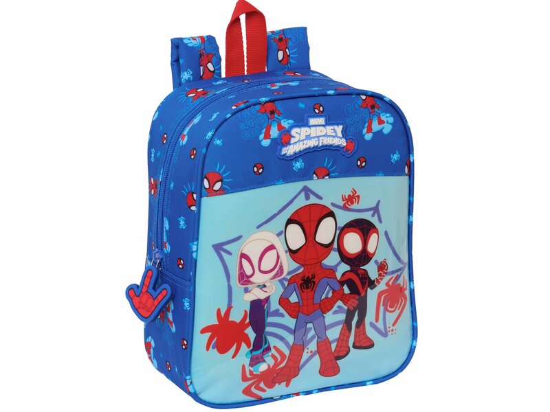 Marvel Peuterrugzak, Spidey - 27 x 22 x 10 cm - Polyester