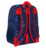 SpiderMan Backpack, Neon - 42 x 33 x 14 cm - Polyester