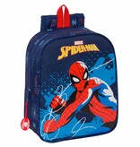SpiderMan Kleinkinderrucksack, Neon – 27 x 22 x 10 cm – Polyester