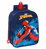 SpiderMan Toddler backpack, Neon - 27 x 22 x 10 cm - Polyester