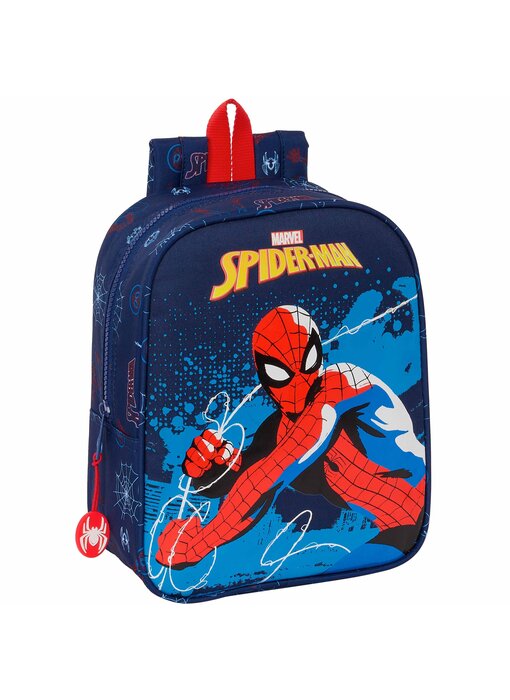 SpiderMan Toddler backpack Neon 27 x 22 cm Polyester