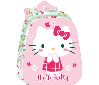 Hello Kitty Backpack 3D Pretty 33 x 27 cm Polyester