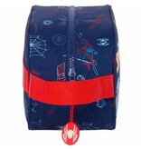 SpiderMan Kulturbeutel, Web – 26 x 15 x 12 cm – Polyester