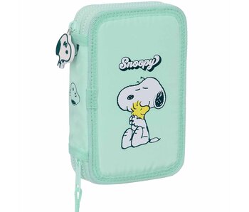 Snoopy Filled Pencil Case Groovy 28 pieces Polyester