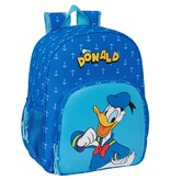 Disney Donald Duck Backpack, Navy - 38 x 32 x 12 cm - Polyester