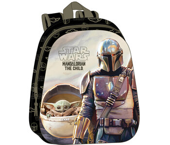 Star Wars Rucksack 3D The Mandalorian 33 x 27 cm Polyester