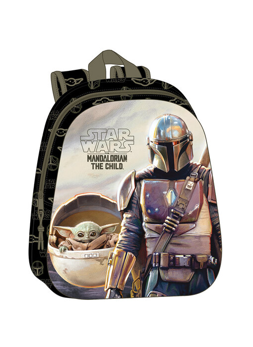 Star Wars Backpack 3D The Mandalorian 33 x 27 cm Polyester