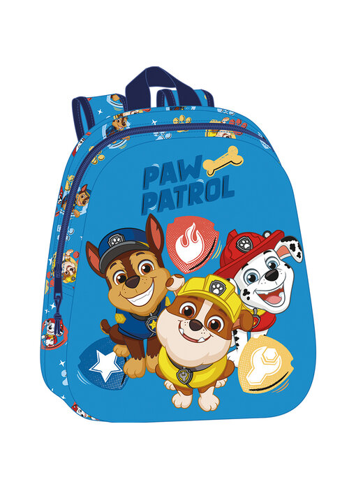 PAW Patrol Peuterrugzak 3D Heroes 33 x 27 cm Polyester