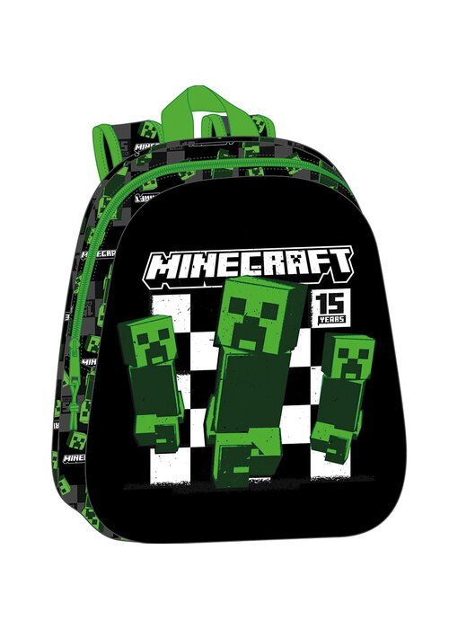 Minecraft Rucksack 3D Anniversary 33 x 27 cm Polyester