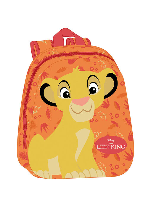 Disney The Lion King Rucksack 3D Simba 33 x 27 cm Polyester