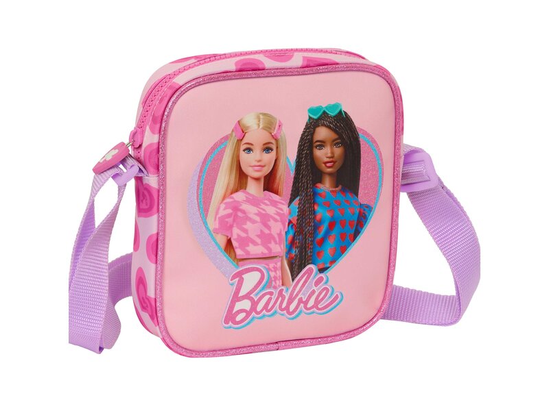 Barbie Mini-Umhängetasche, Love – 18 x 16 x 4 cm – Polyester