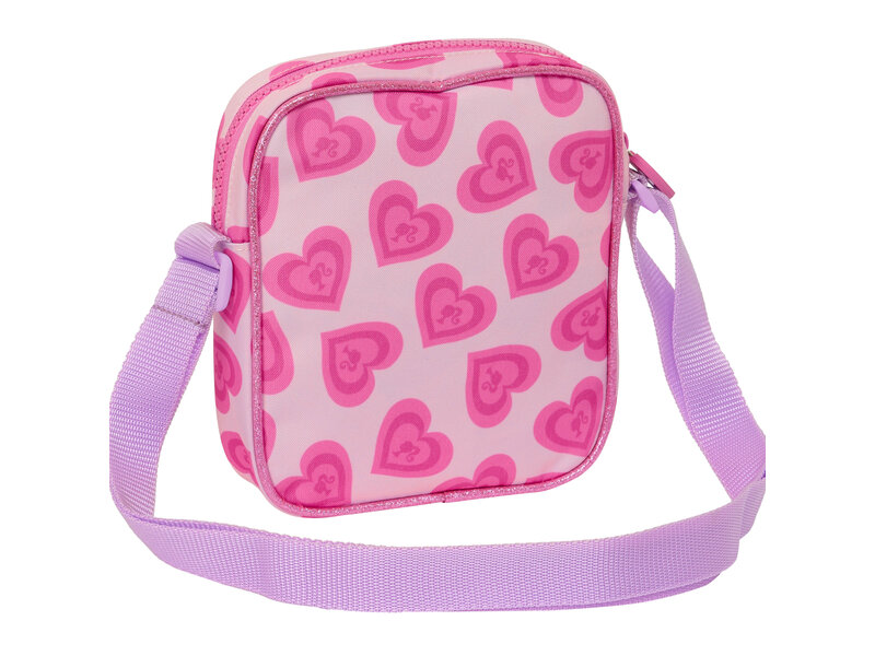 Barbie Mini Shoulder Bag, Love - 18 x 16 x 4 cm - Polyester