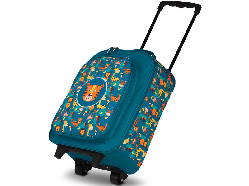 Fabrizio Trolley, Zoo - 42 x 32 x 16/21 cm - Polyester