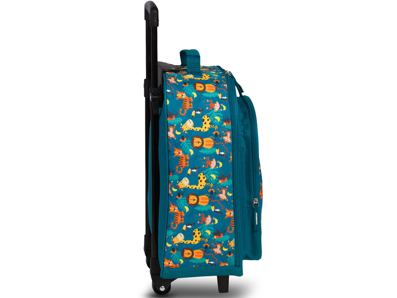 Fabrizio Trolley, Dierentuin - 42 x 32 x 16/21 cm - Polyester