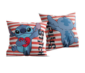 Disney Lilo & Stitch Coussin décoratif Coeur 40 x 40 cm Polyester