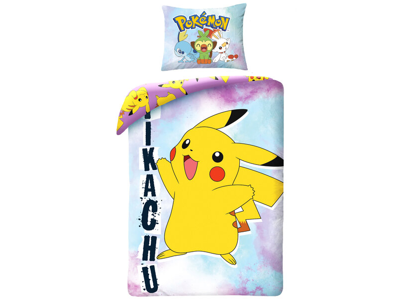 Pokémon Bettbezug Legend – Einzelbett – 140 x 200 cm – Baumwolle