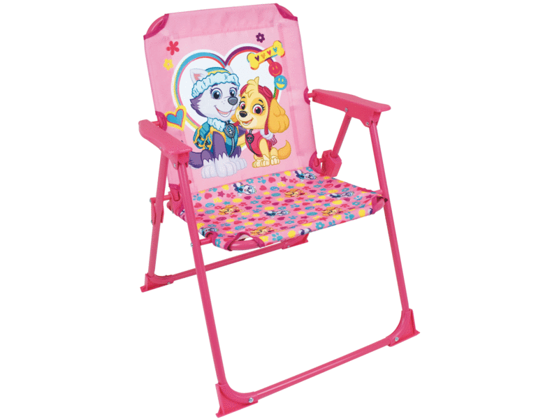 PAW Patrol Salon de jardin Skye 4 pièces - 2 Chaises + Table + Parasol