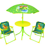 Jurassic World Tuinset Roarrr 4-delig - 2 Stoeltjes + Tafel + Parasol