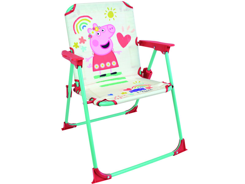 Peppa Pig Salon de jardin Friends Forever 4 pièces - 2 Chaises + Table + Parasol