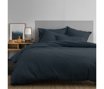 Matt & Rose Duvet cover Dark Blue 240 x 220 ZS Washed Cotton