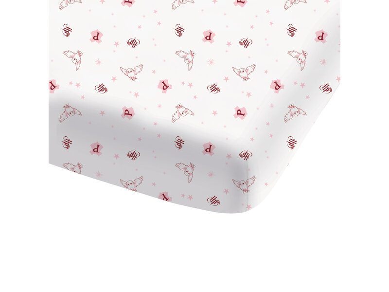 Harry Potter Fitted sheet Fly - Single - 90 x 190/200 cm - Cotton