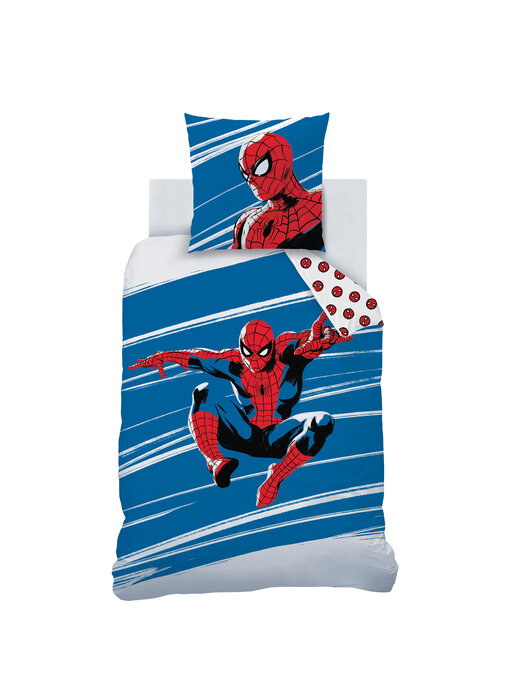 SpiderMan Bettbezug Anniversary 140 x 200 + 63 x 63 cm Baumwolle