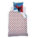 SpiderMan Housse de couette Anniversaire - Simple - 140 x 200 cm - Coton