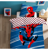 SpiderMan Housse de couette Anniversaire - Simple - 140 x 200 cm - Coton