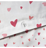 Matt & Rose Bettbezug Heart – Einzelbett – 140 x 200 cm – Baumwolle