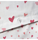 Matt & Rose Housse de couette Heart  - Simple - 140 x 200 cm - Coton