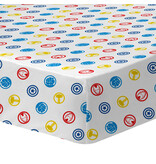 Marvel Avengers Drap housse Team - Simple - 90 x 190/200 cm - Coton