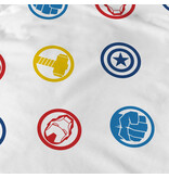 Marvel Avengers Drap housse Team - Simple - 90 x 190/200 cm - Coton