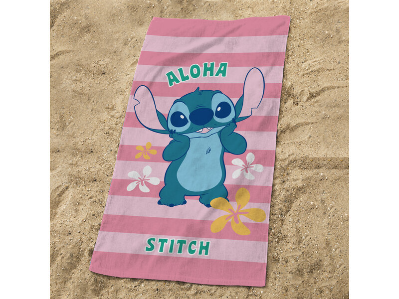 Disney Lilo & Stitch Strandtuch Ohana – 70 x 120 cm – Baumwolle